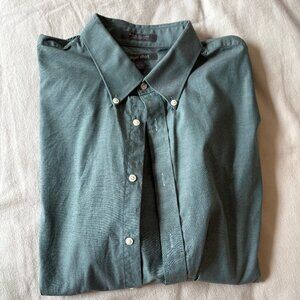 Nordstrom Green Slim Fit Dress Shirt: